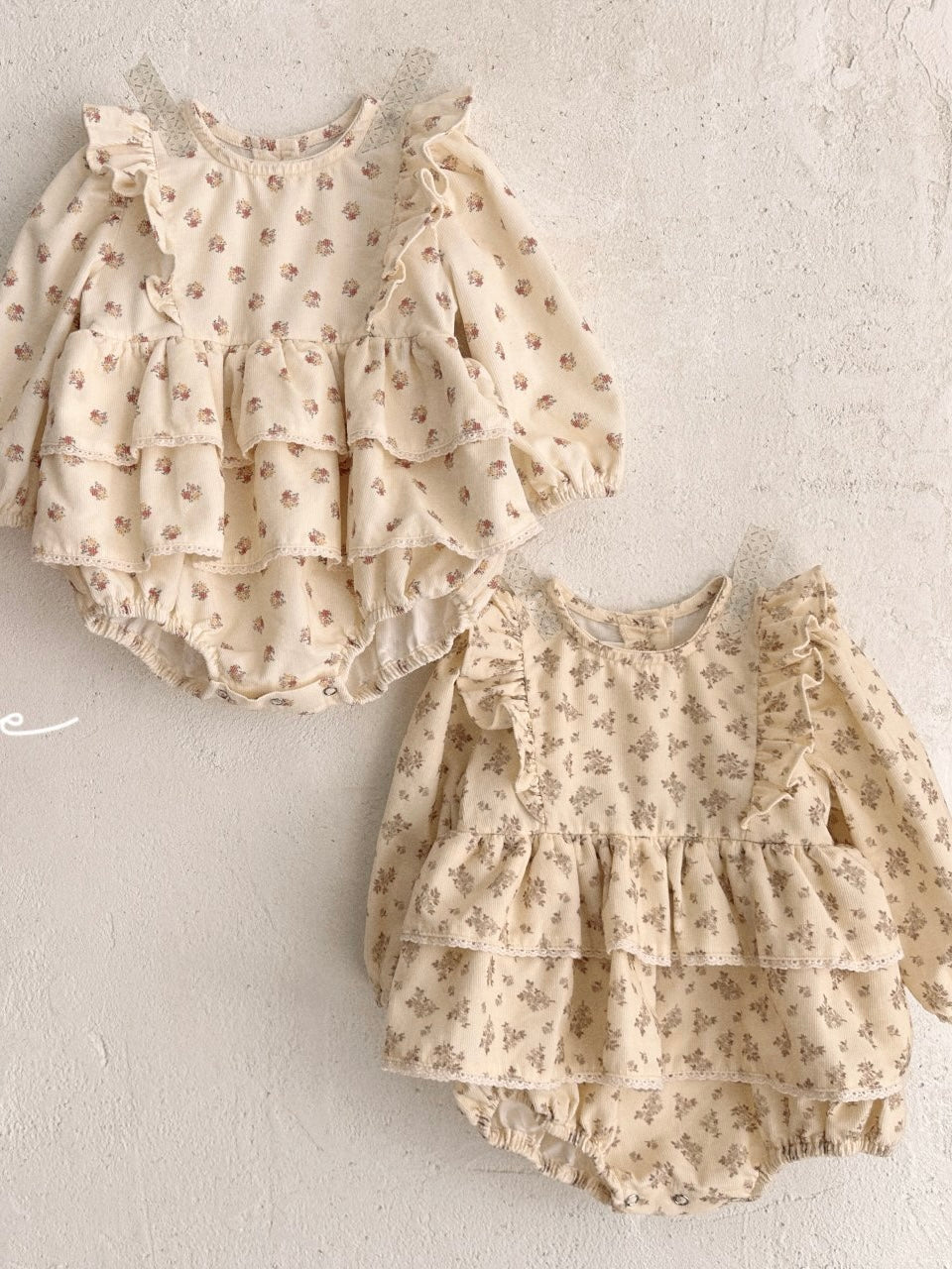 Bowen frill rompers (baby)