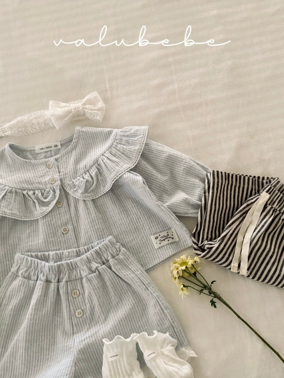 Lace ribbon headband