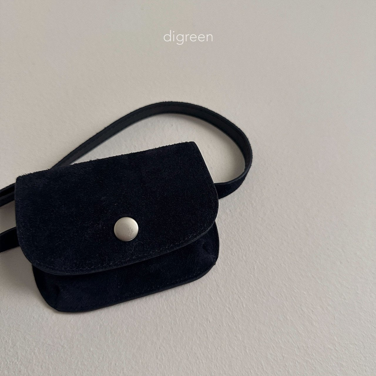 Mini suede belt bag