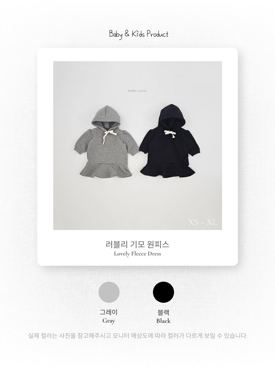 Lovely Fleece One Piece