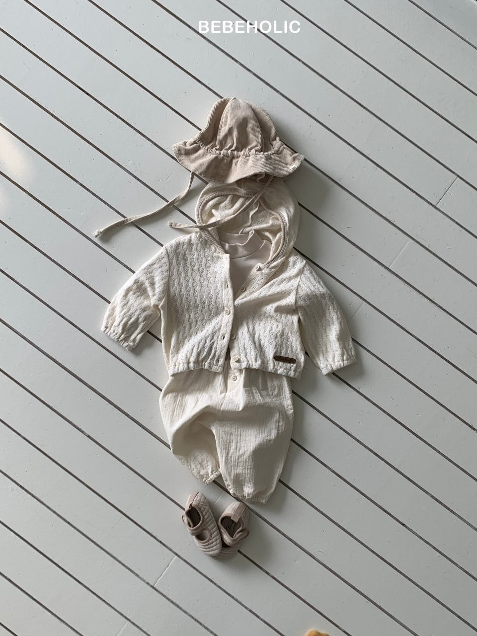 Soft textured hoodie