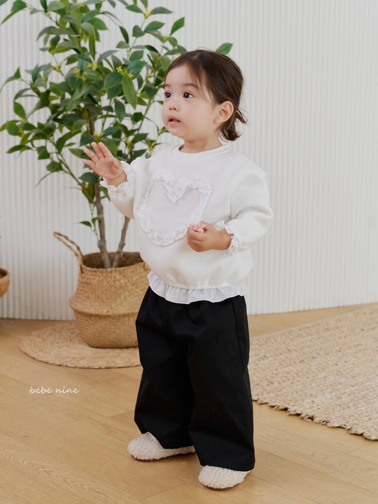 Heart Frill Sweatshirt