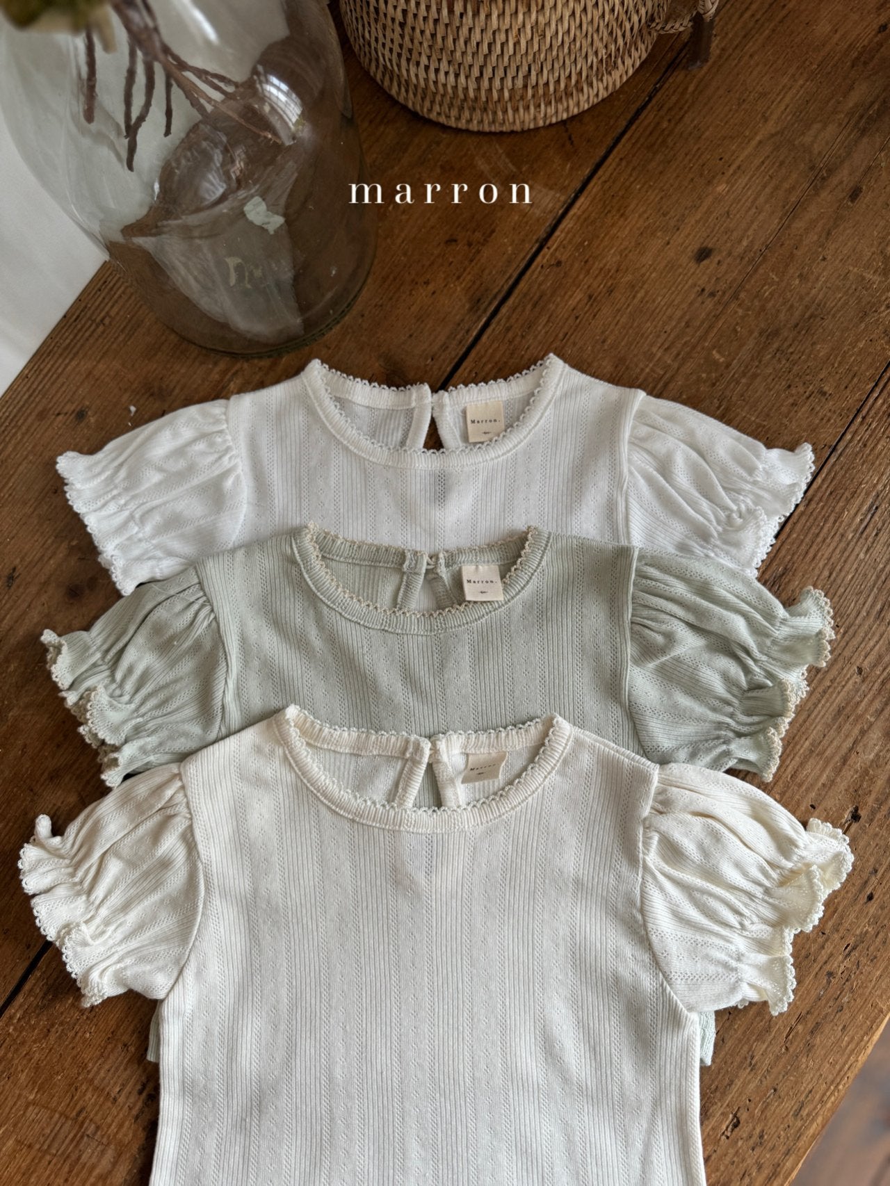 Willow eyelet T shirt