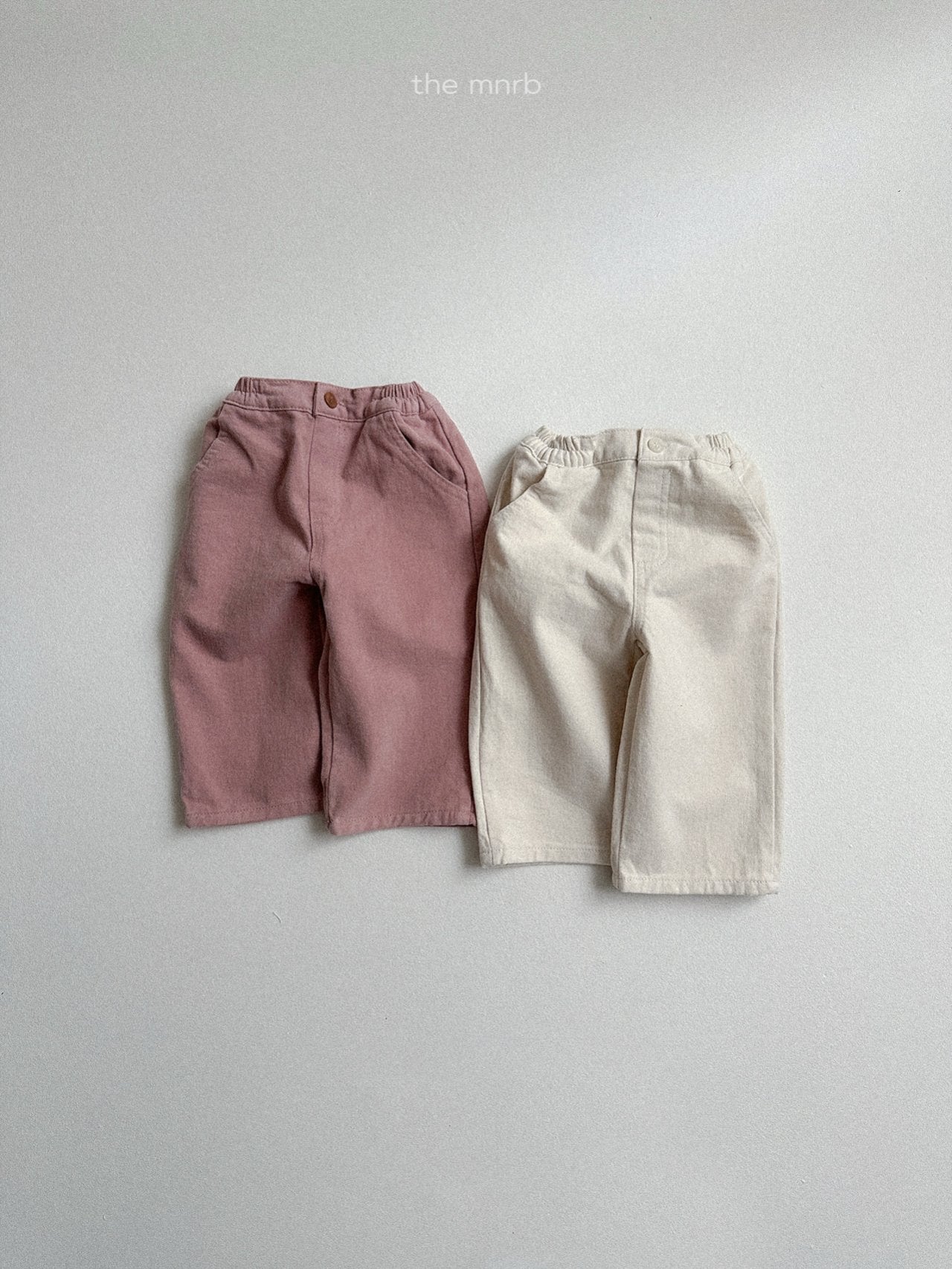 Basic straight pants