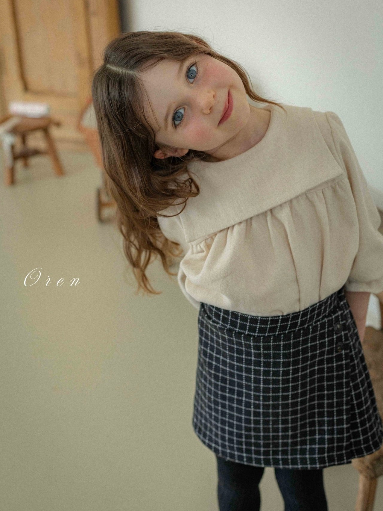Morgan sailor collar blouse