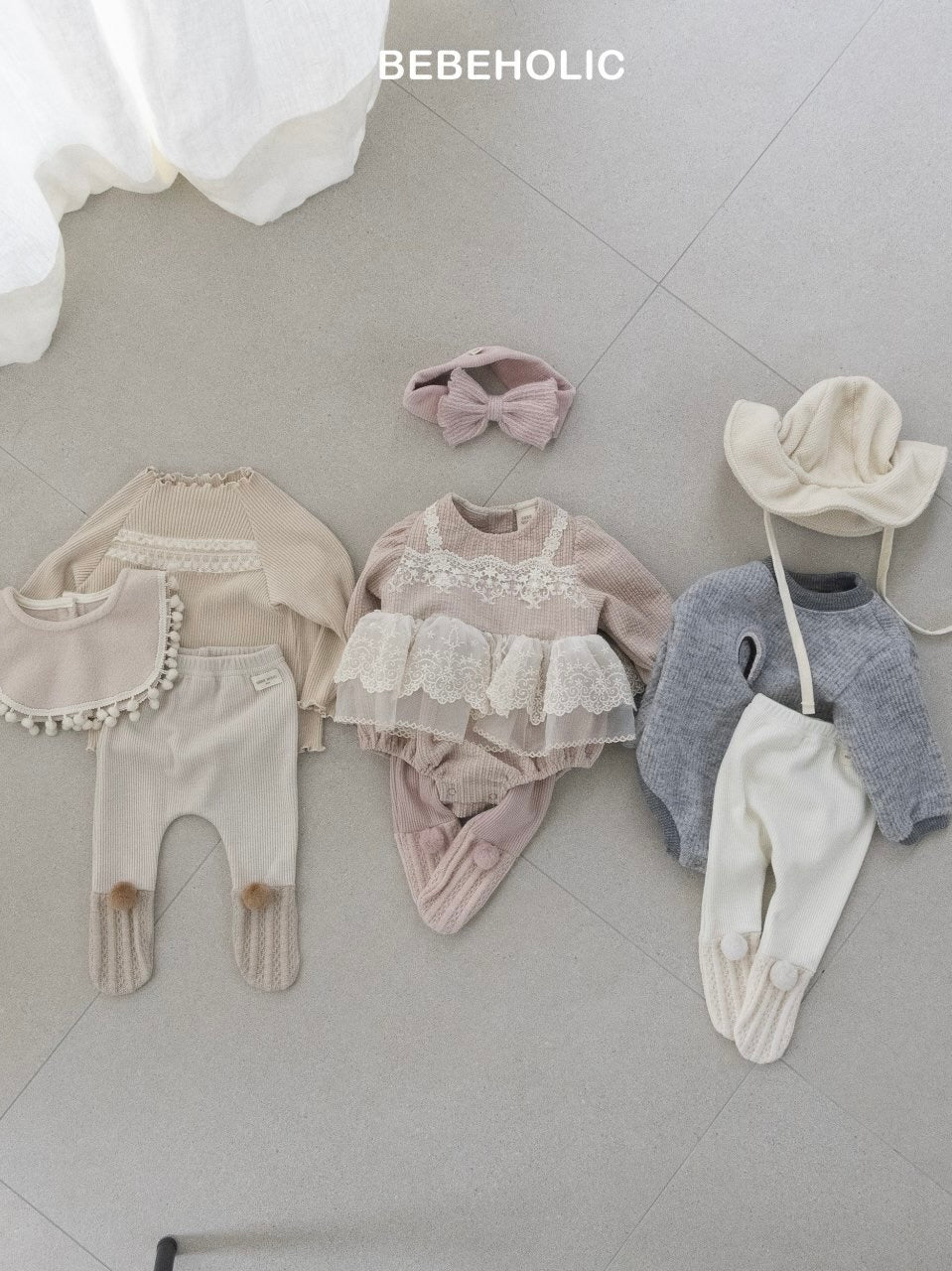 Pom pom texture leggings