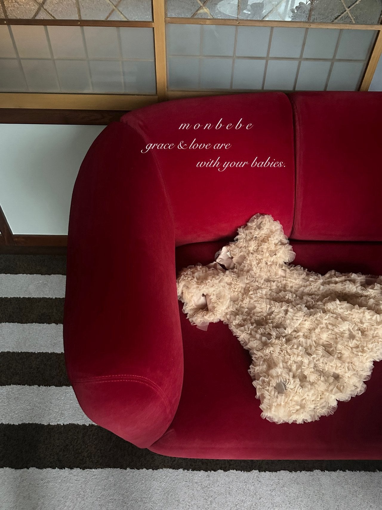 Blanc tulle one piece