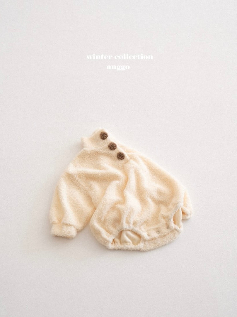 Whipped cream romper (baby)