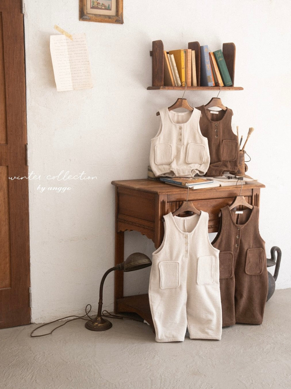 Pocky overall romper (baby)