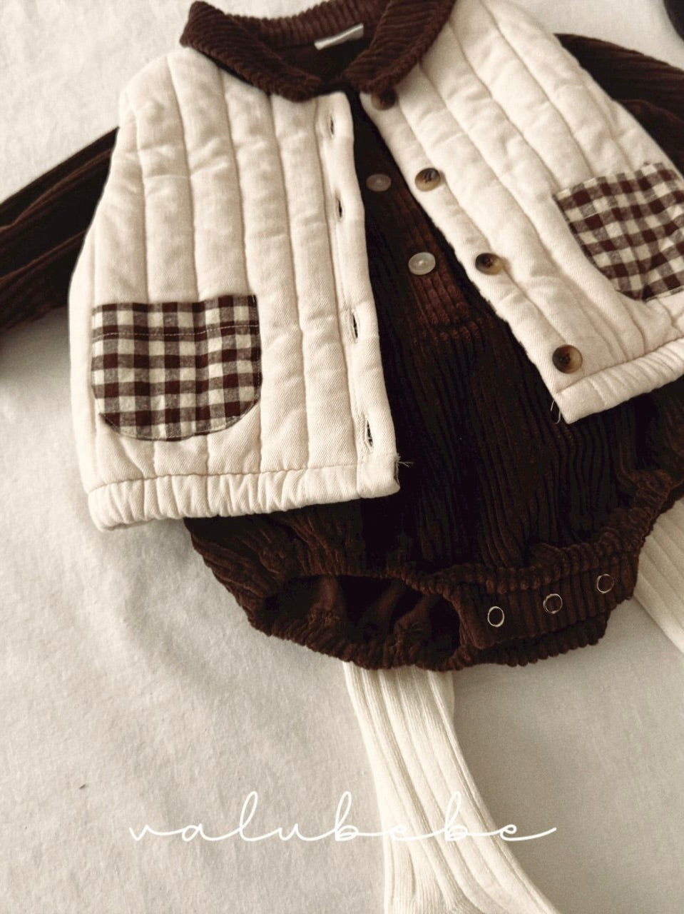 Bene corduroy rompers (baby)