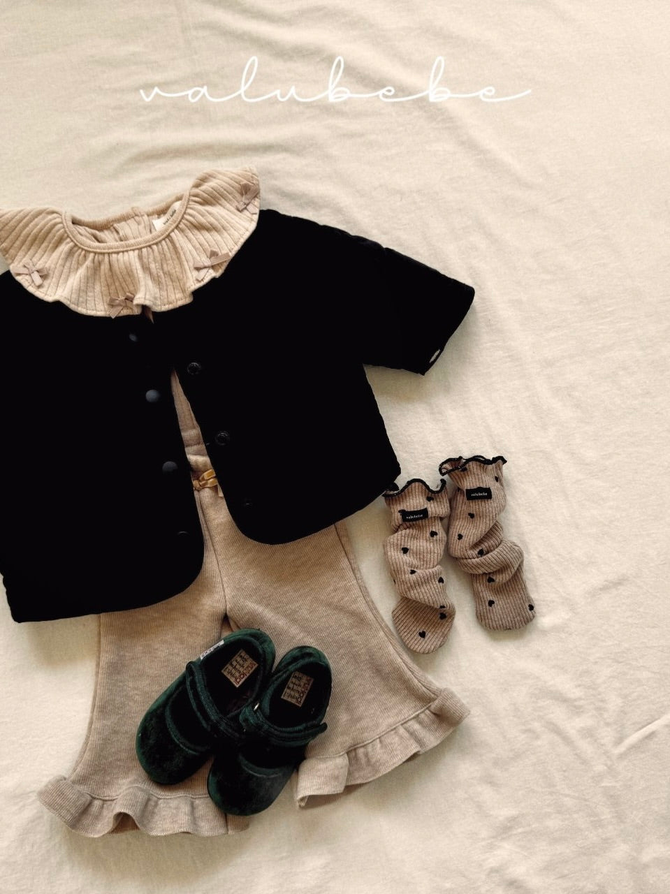 Frill bootcut pants (baby)