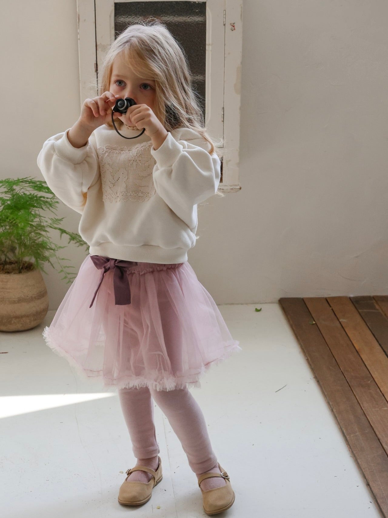 Lydia tulle leggings