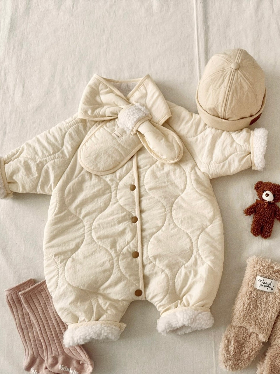 Padded round beanie (baby)