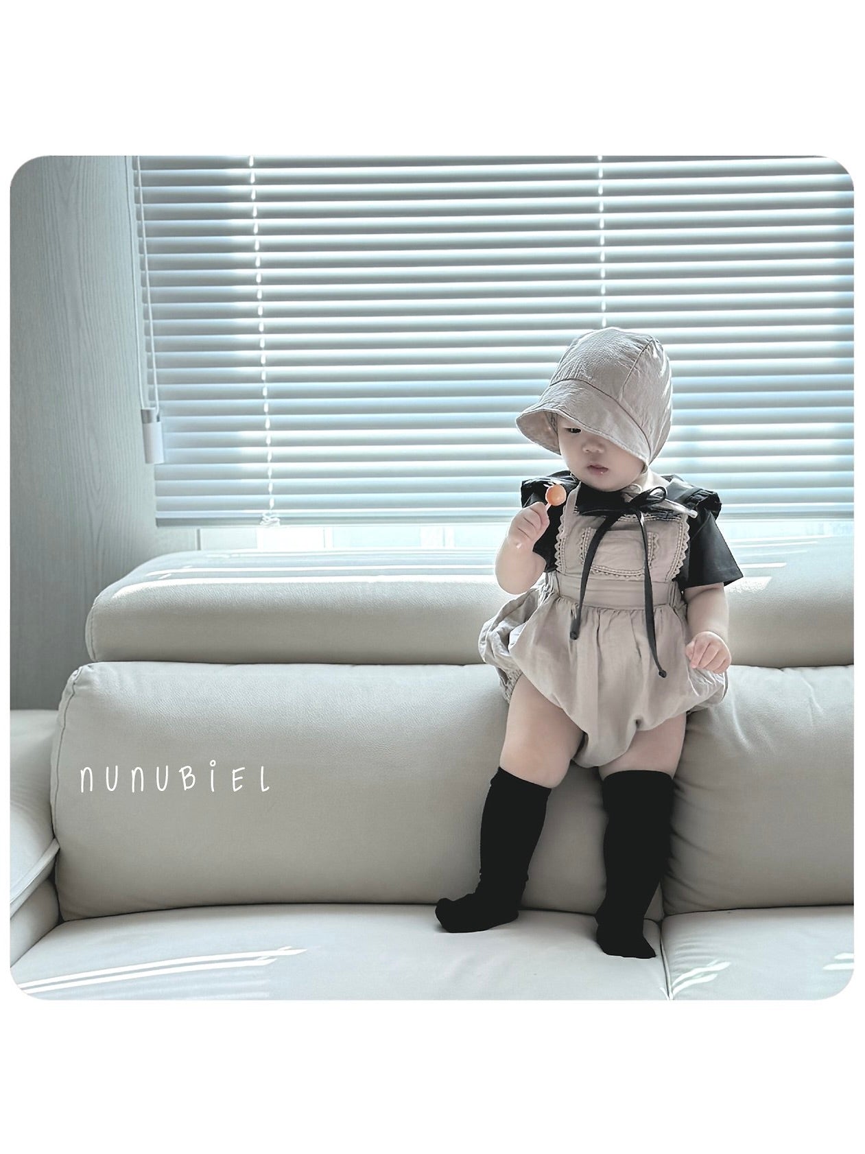 Milga rompers & bonnet