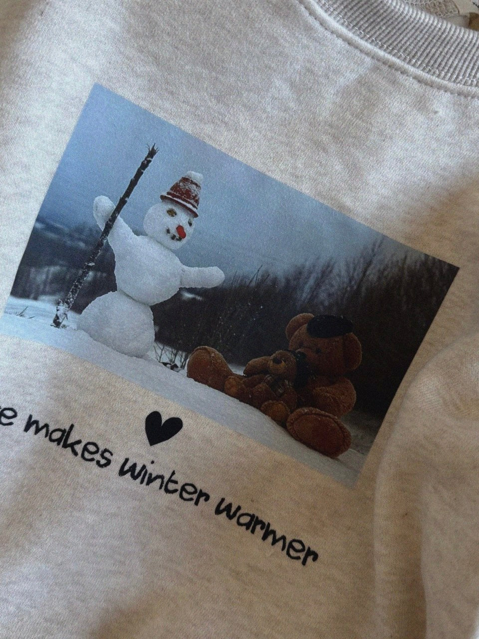 Love bear sweatshirt