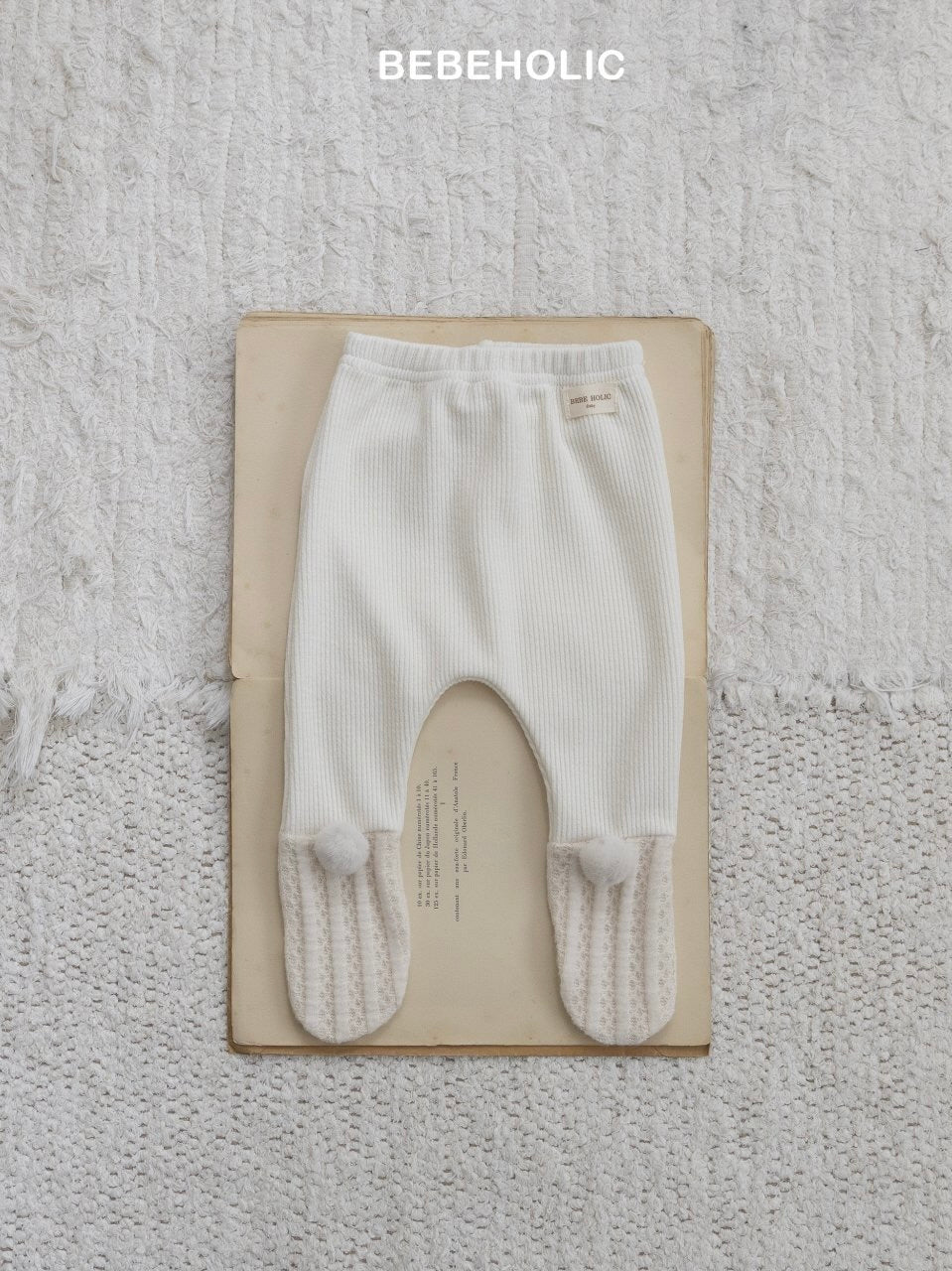 Pom pom texture leggings