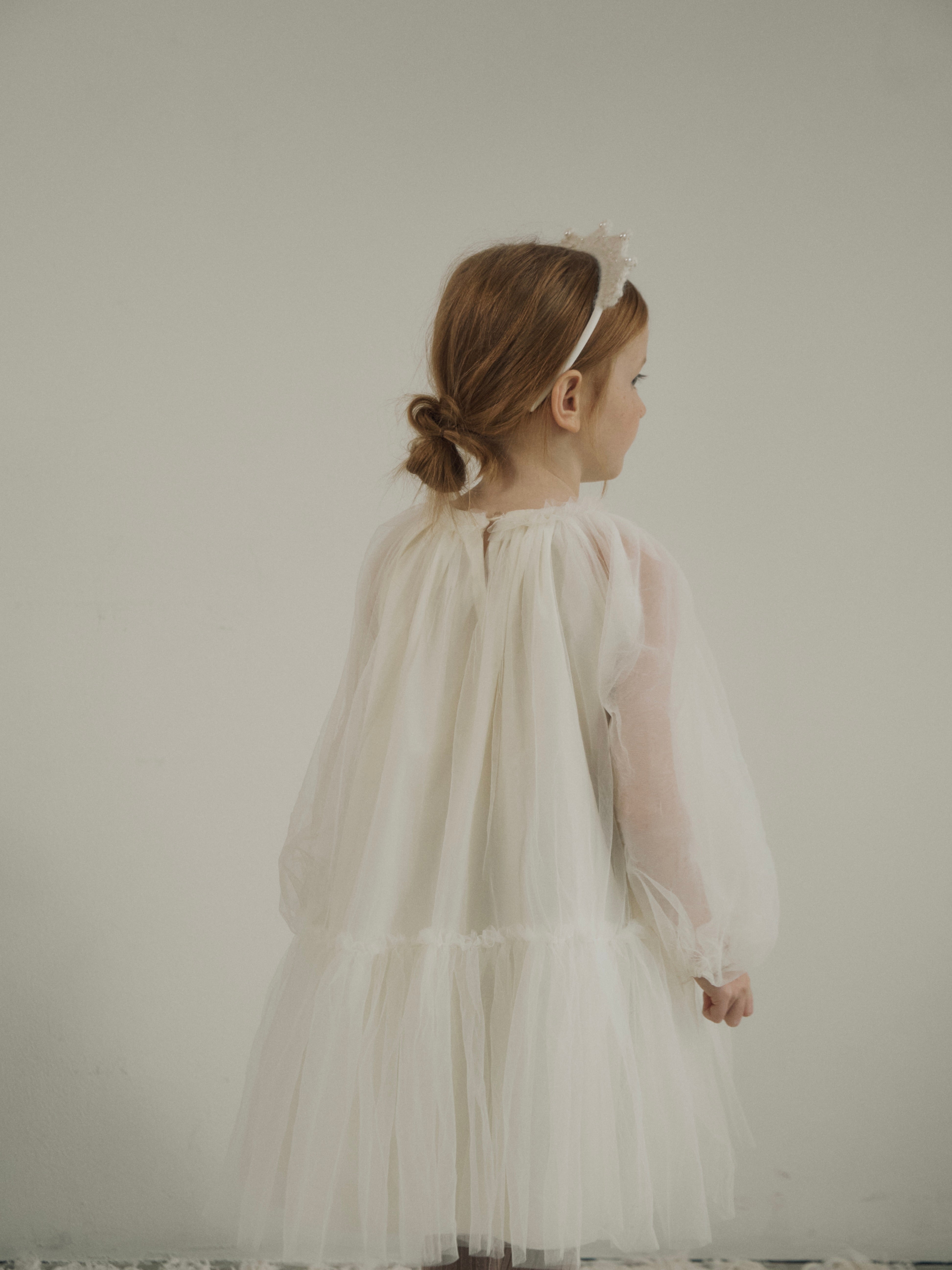 Special tulle dress (ivory)