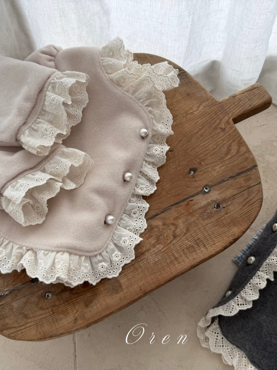 Marie fleece cardigan