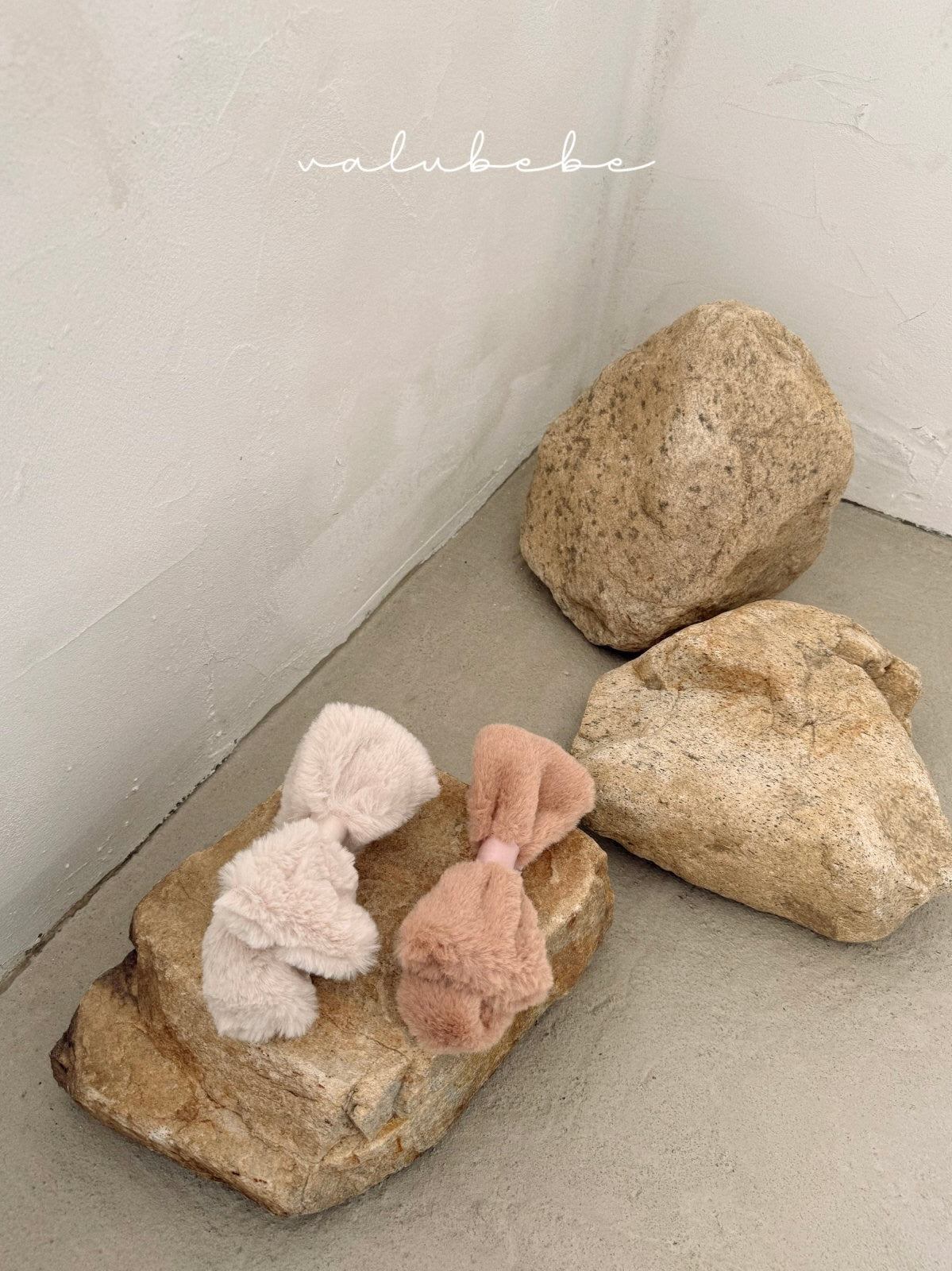 Fur ribbon hairband (baby)