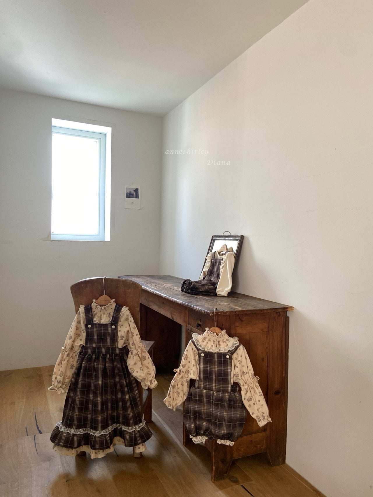 Isabella smock rompers