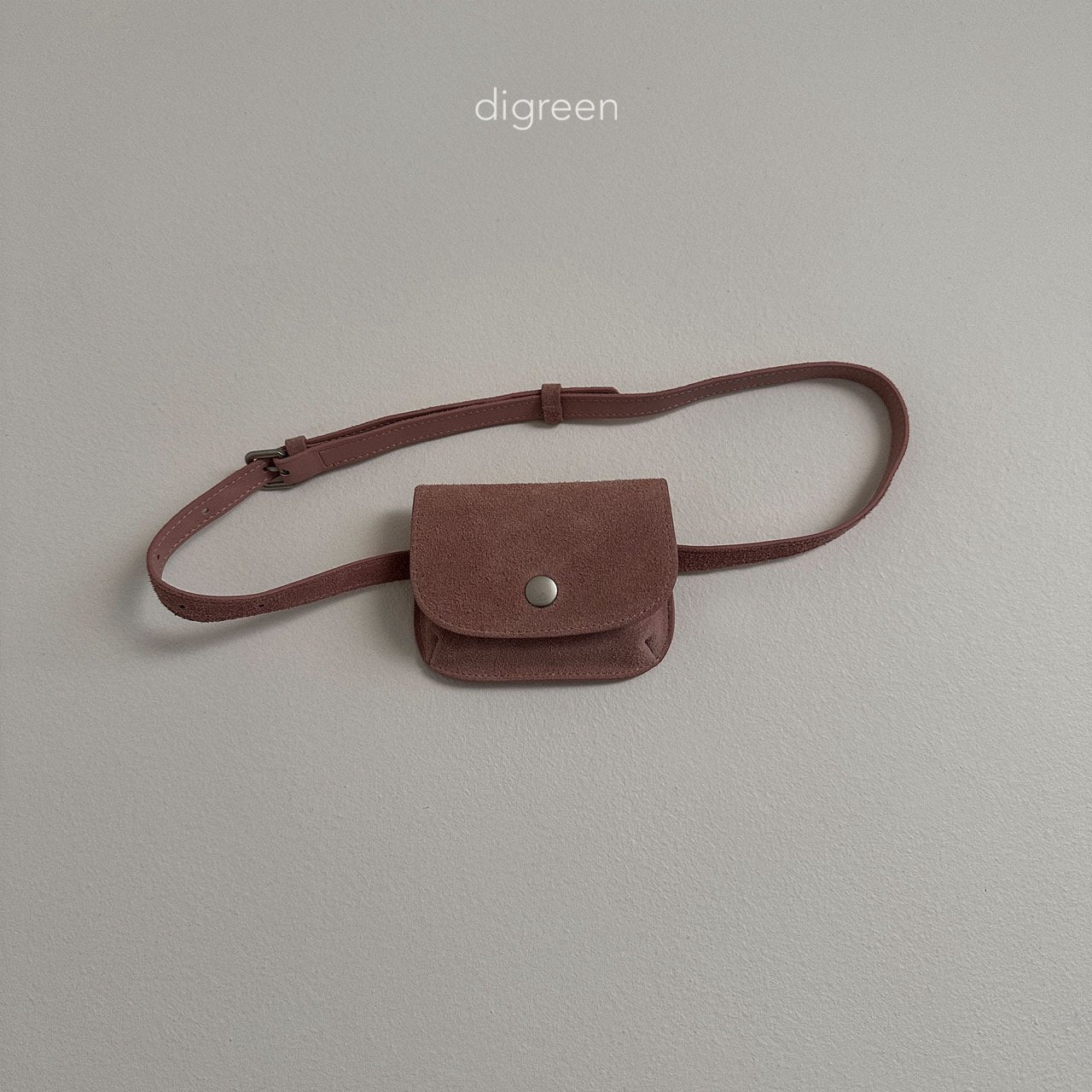 Mini suede belt bag