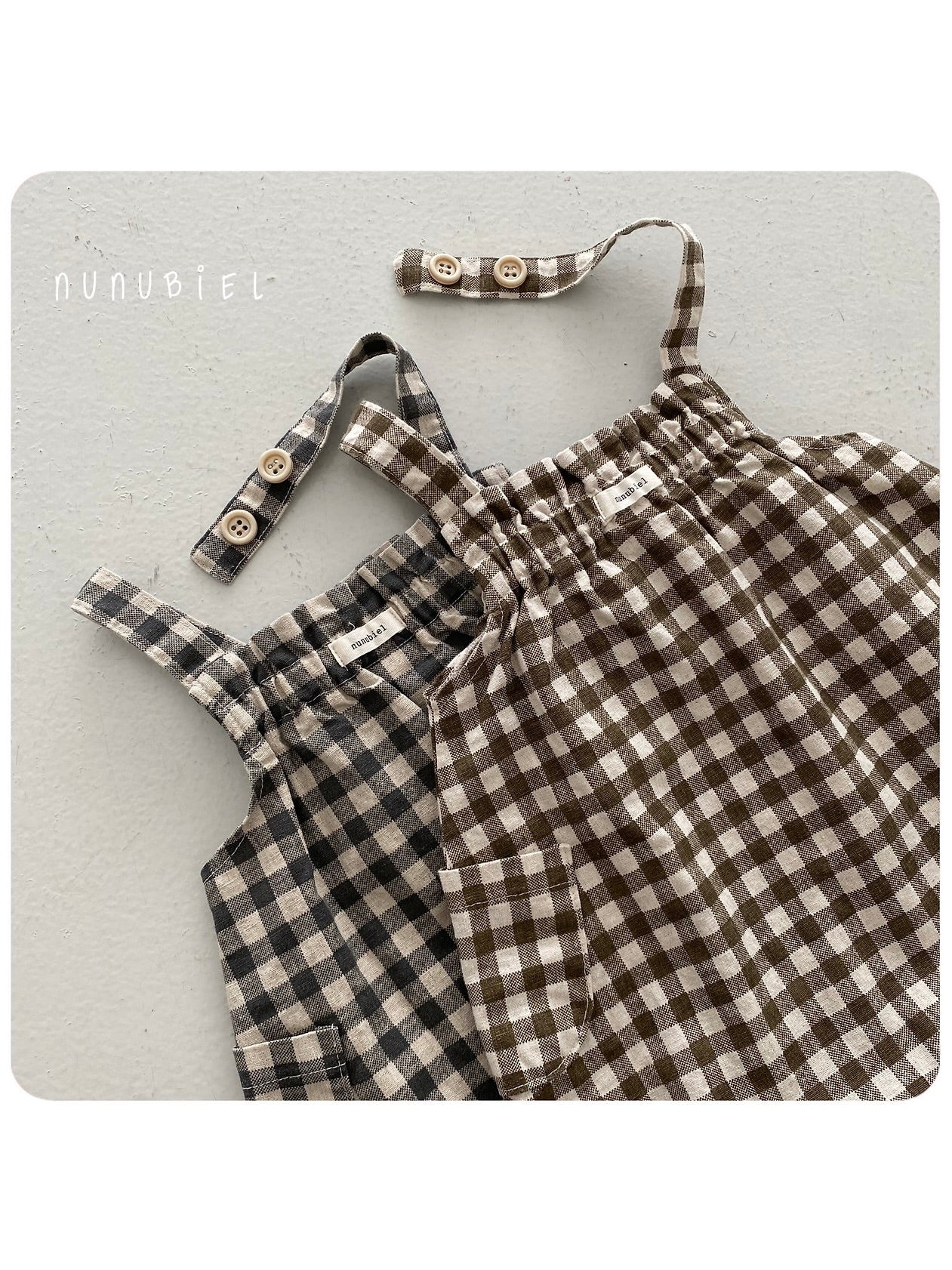 Checkerboard rompers