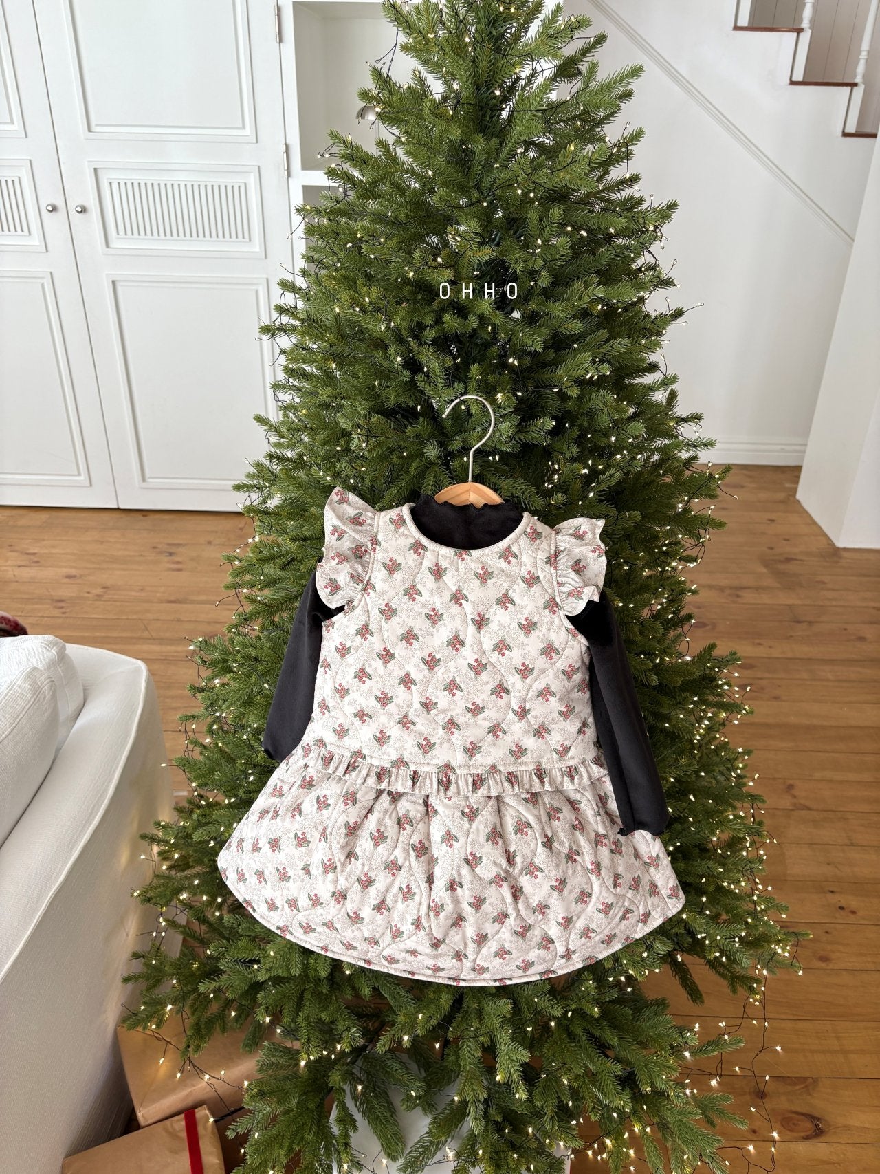 Snowberry quilted vest