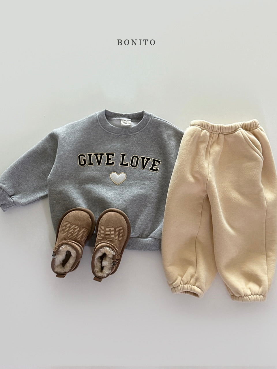 Sheepskin jogger pants