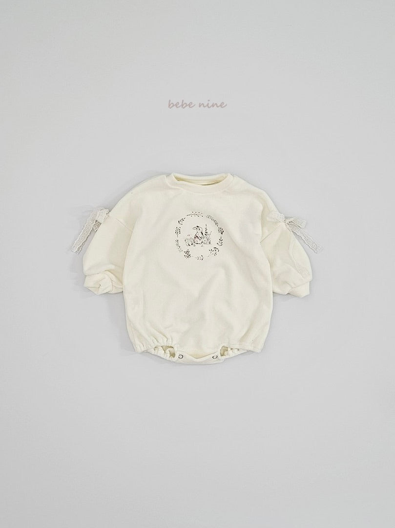 Rabbit Ribbon Rompers