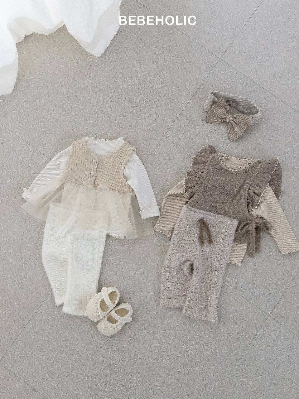 Angora bootcut pants