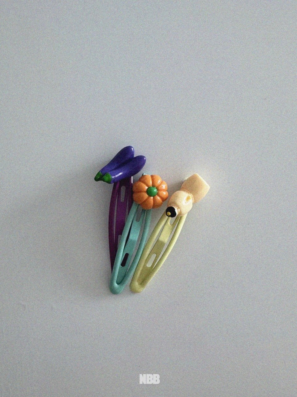 Vegetable shop pin set (3 pieces)