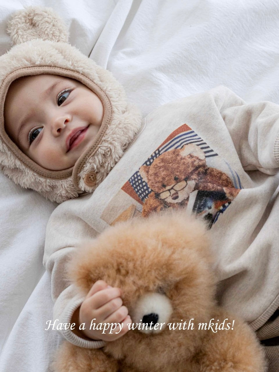 Soft fleece foot muff