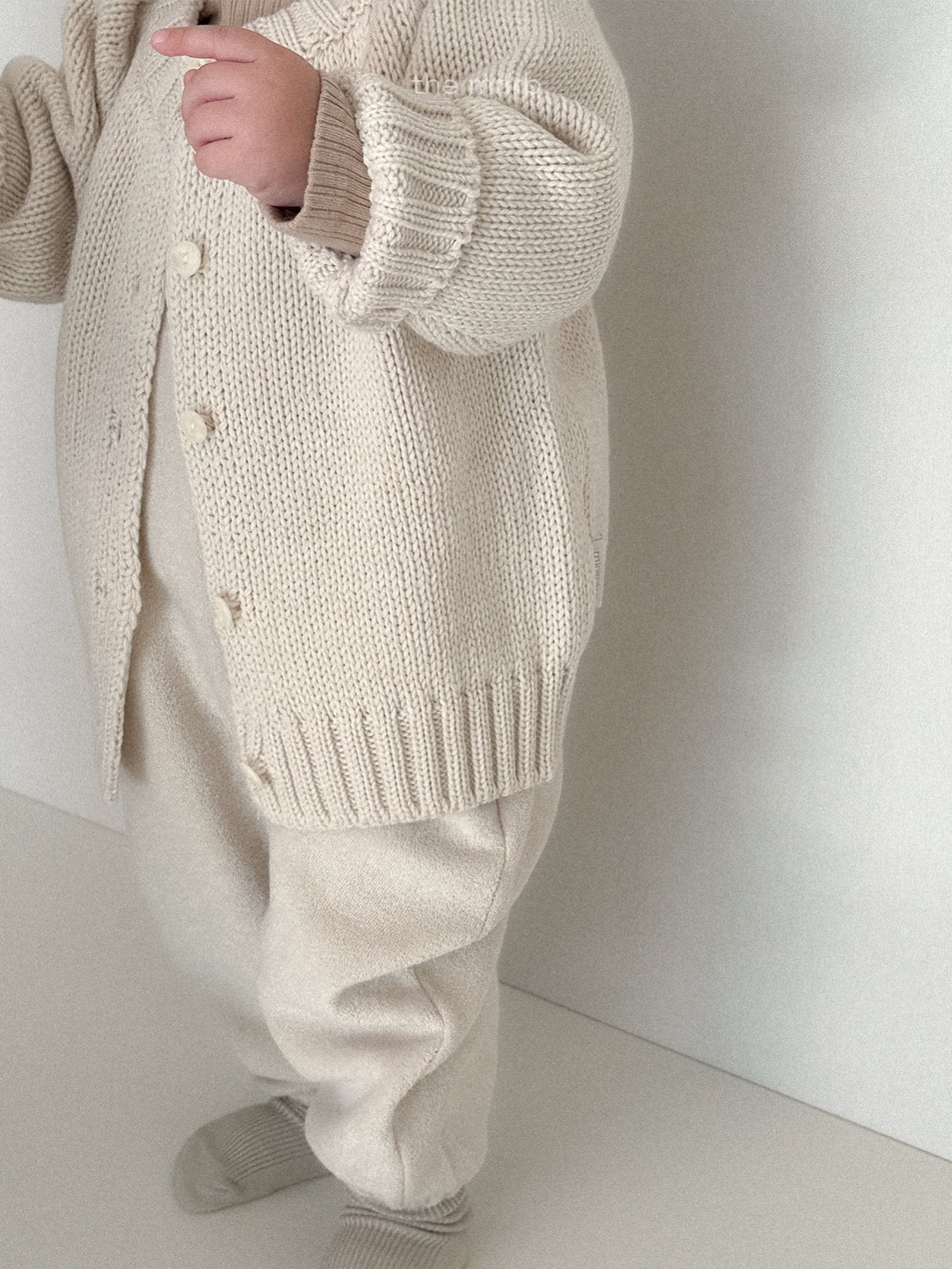 Robe balloon cardigan