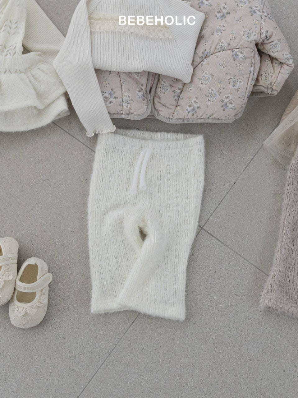 Angora bootcut pants