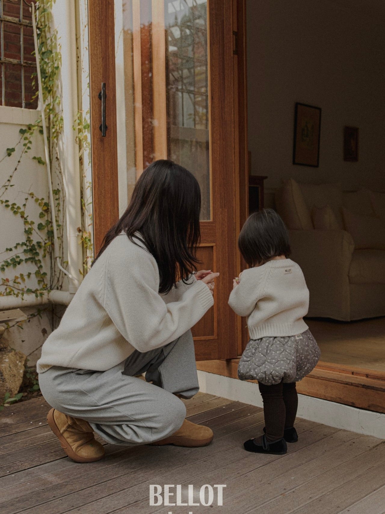 Berry knit (mom size)