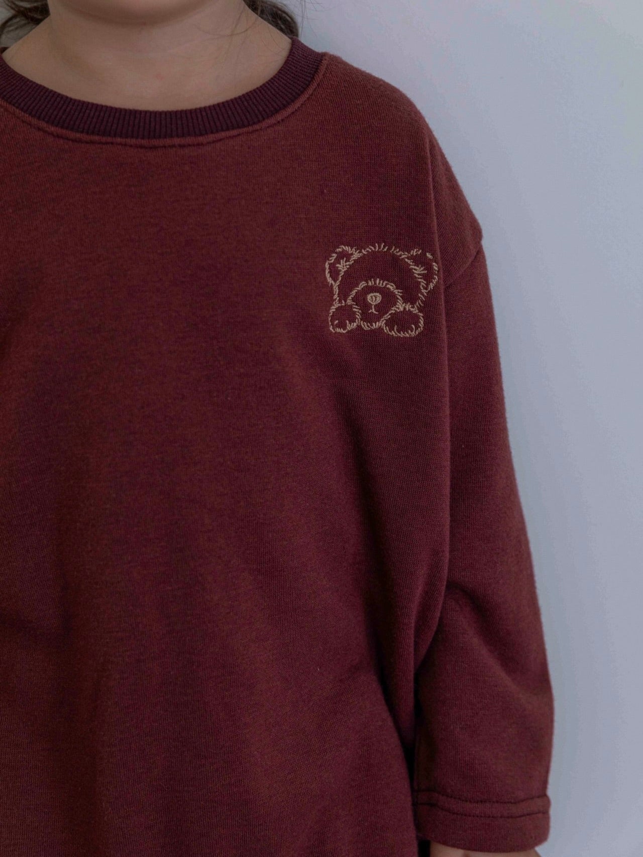 Bear embroidery T