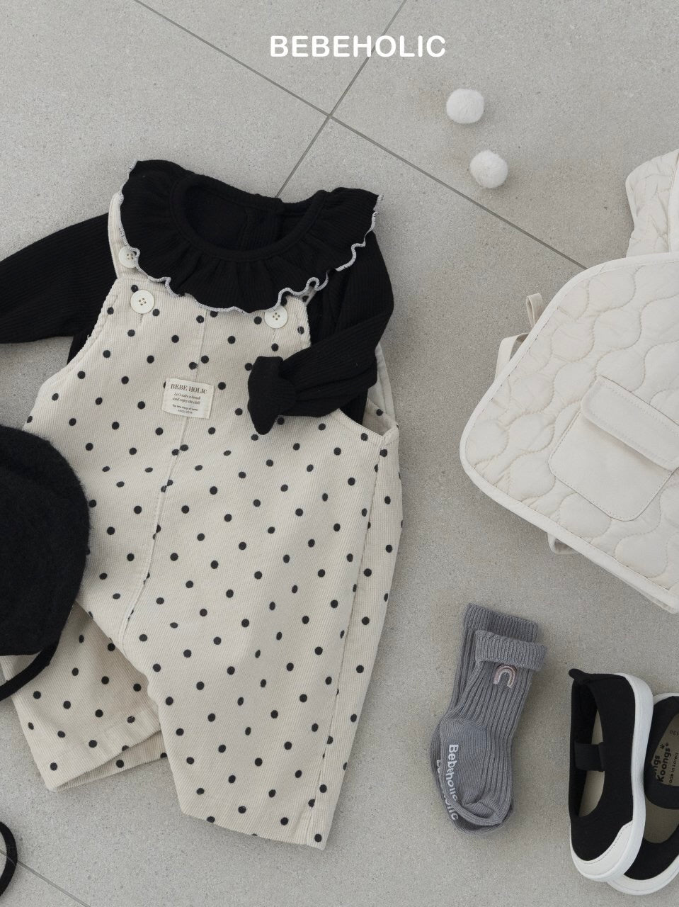 Bunny suspender overall