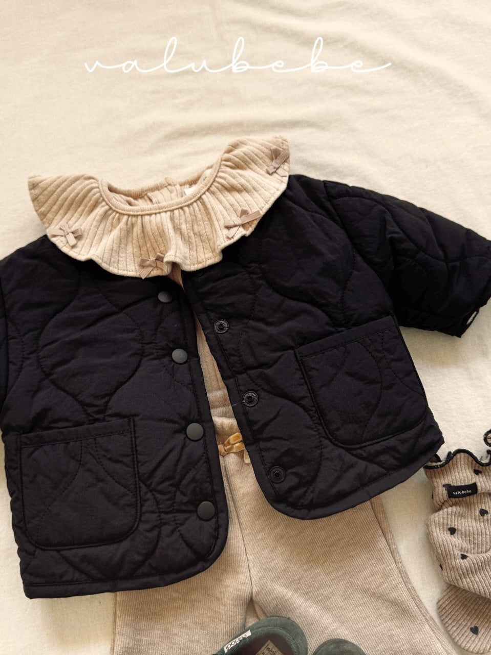 Frill bootcut pants (baby)