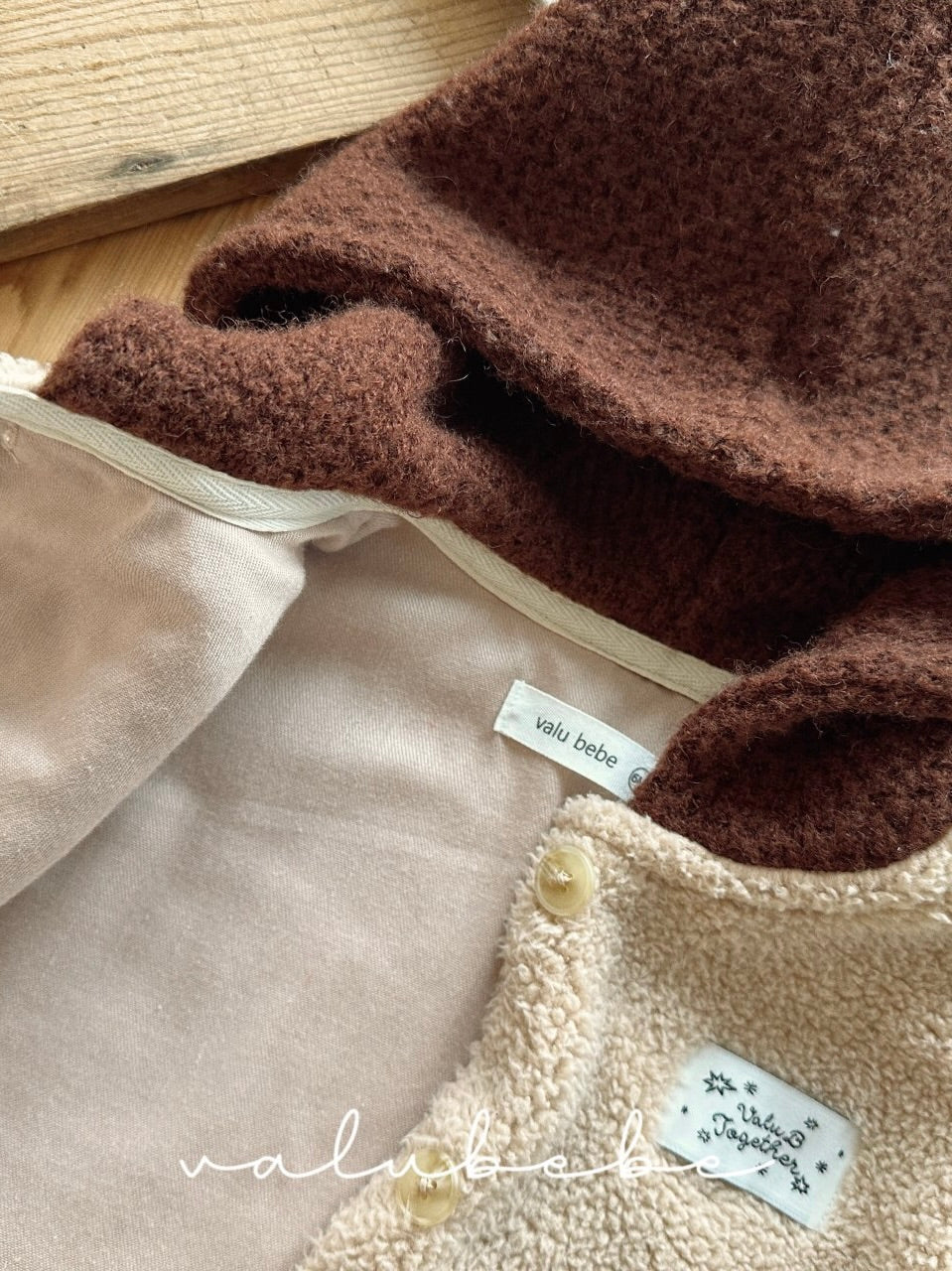 Drop fluffy vest (baby)