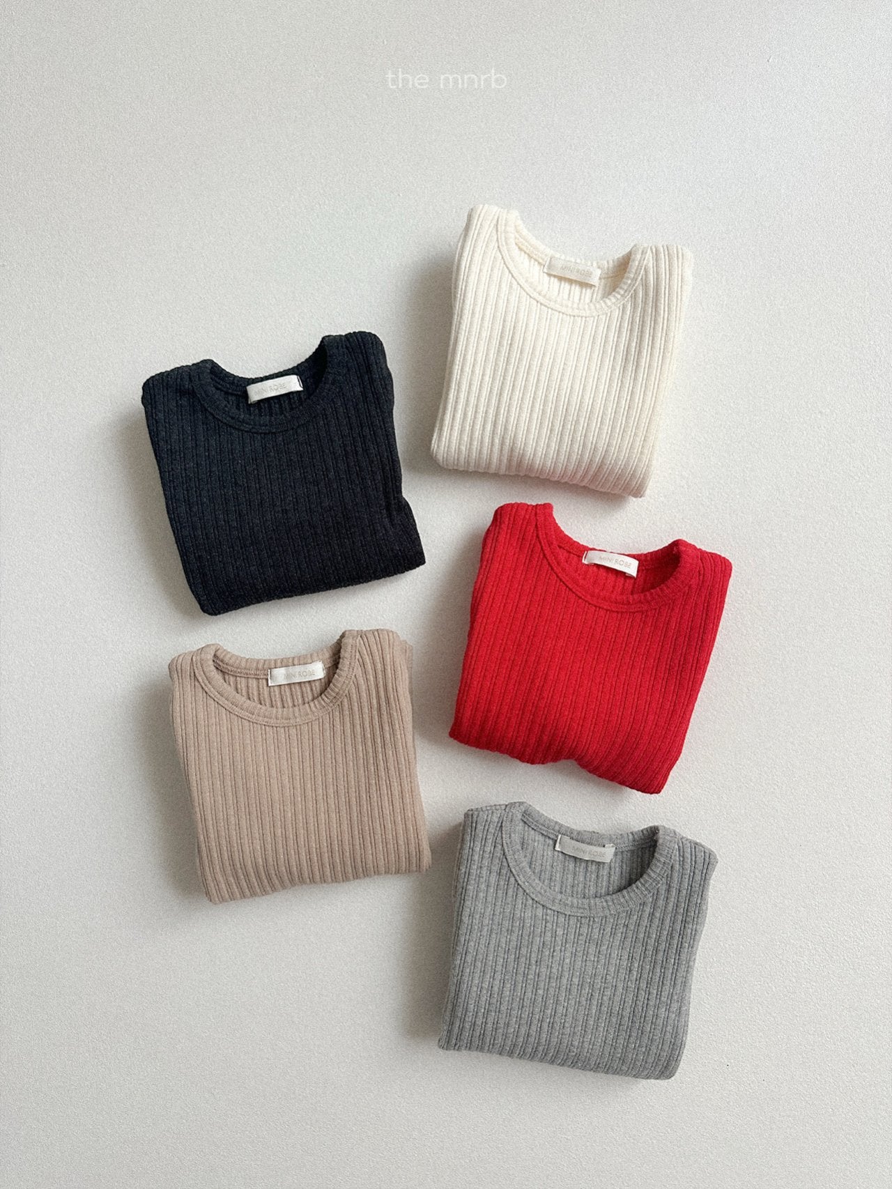 Winter ribbed T-shirt