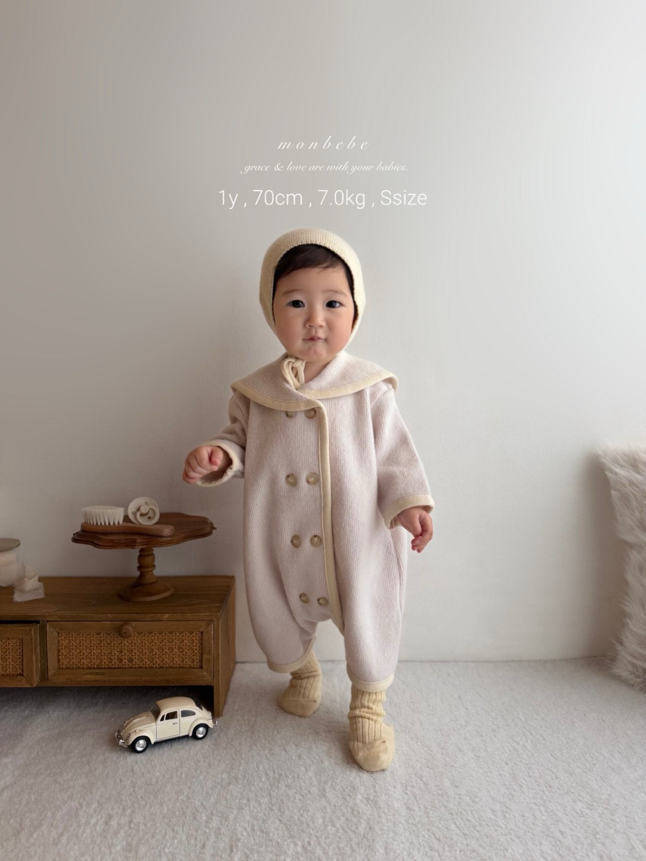 Handmade sailor rompers