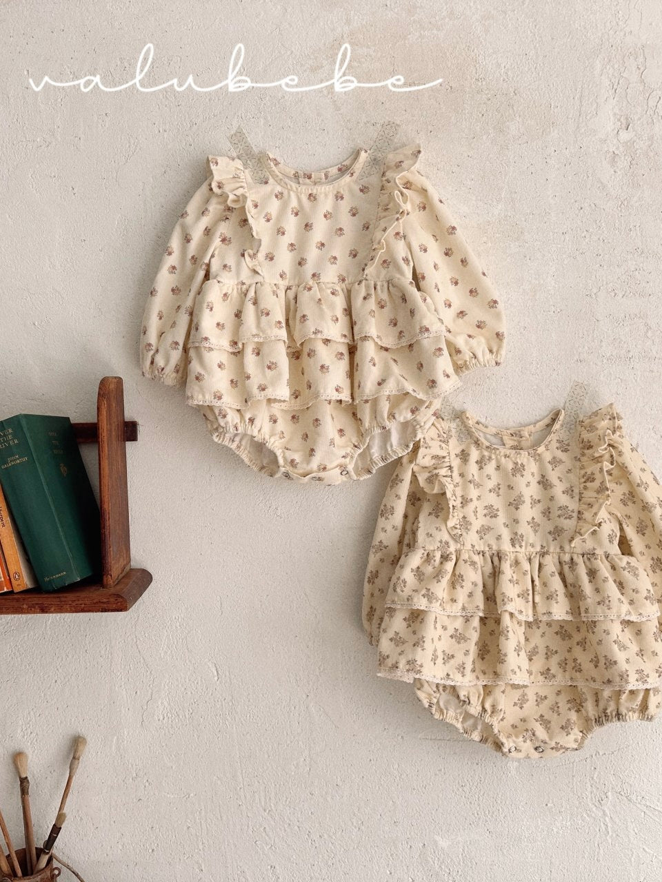 Bowen frill rompers (baby)