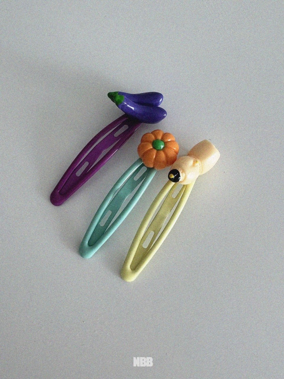 Vegetable shop pin set (3 pieces)