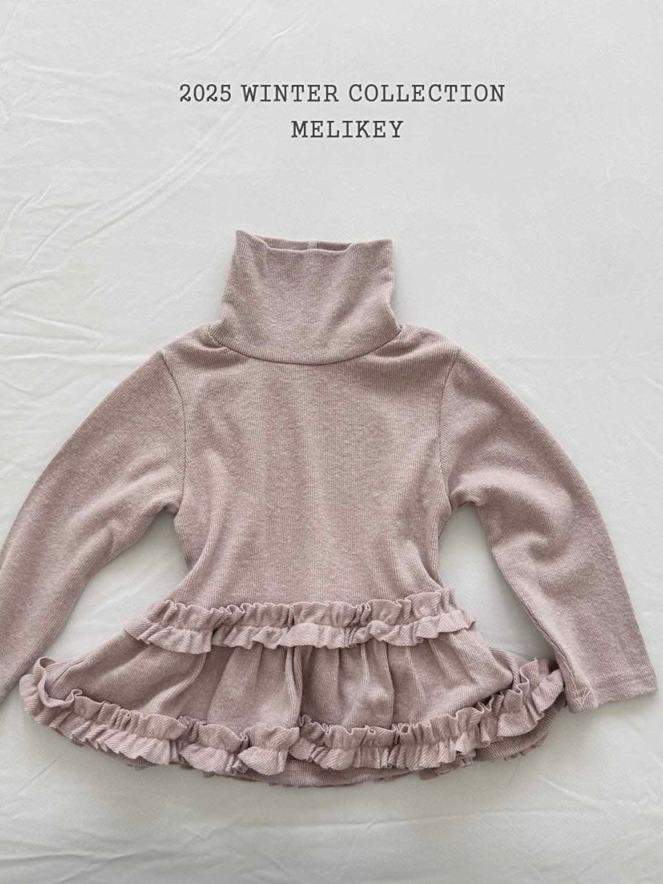 Tutu frill turtle neck T