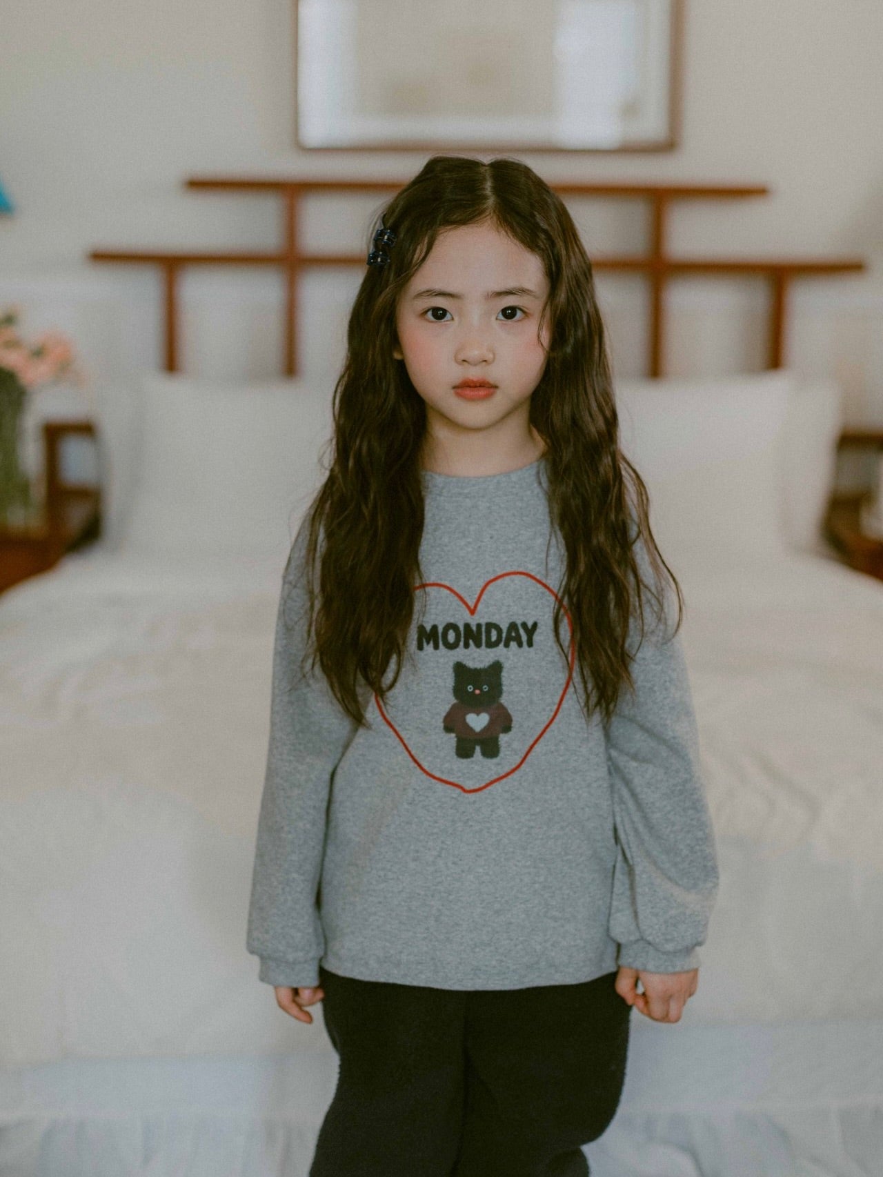 Colored hair clip set (2 pieces)