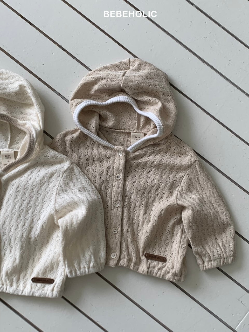 Soft textured hoodie