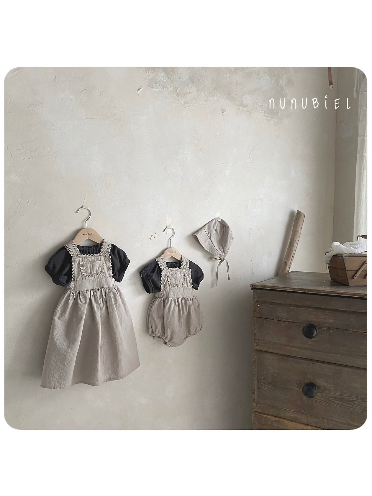 Milga rompers & bonnet