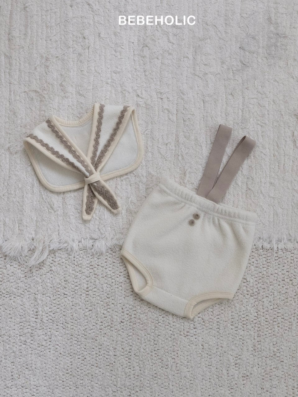 Scarf + terry bloomer set