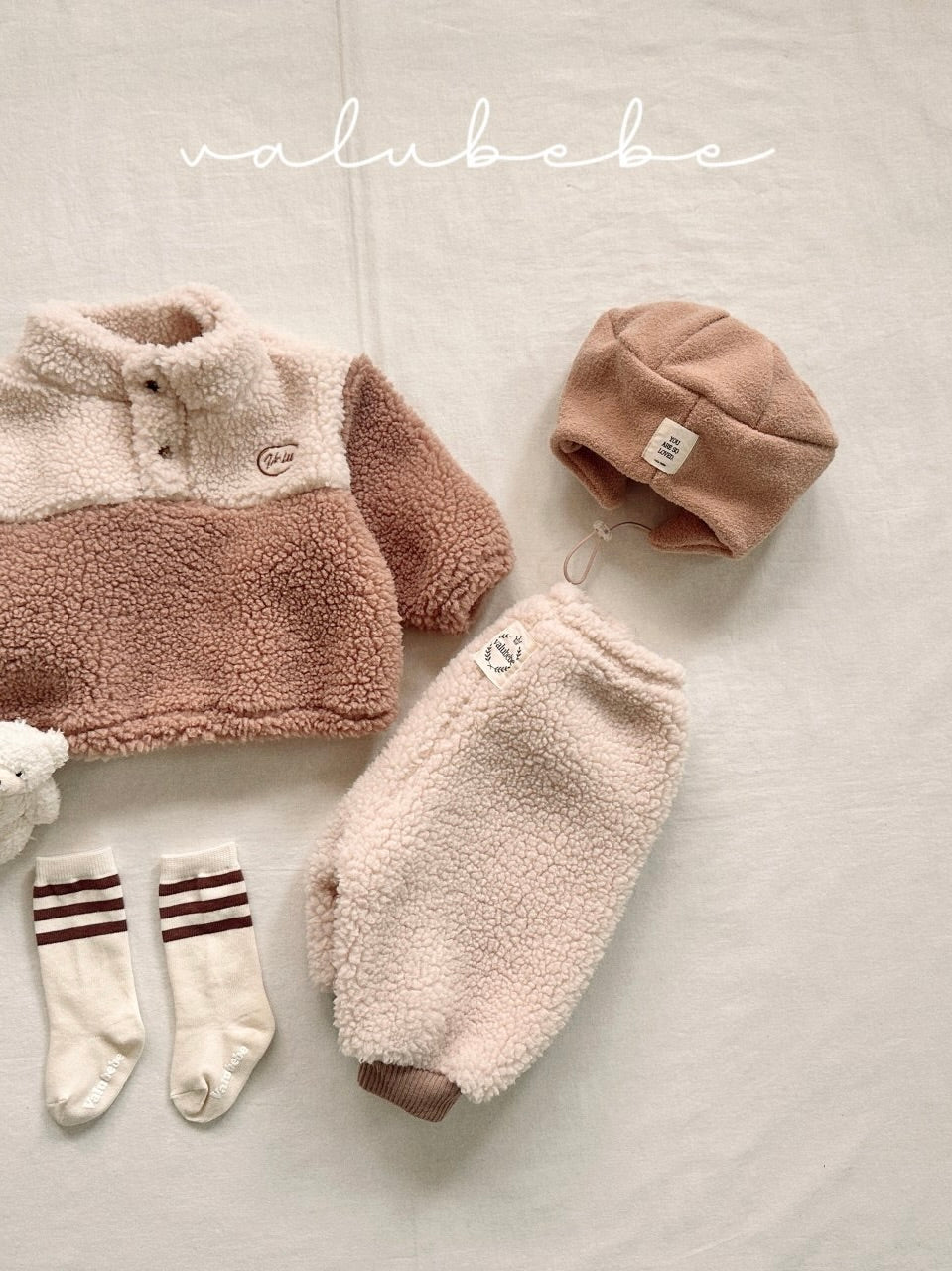 Basic line socks set (baby)