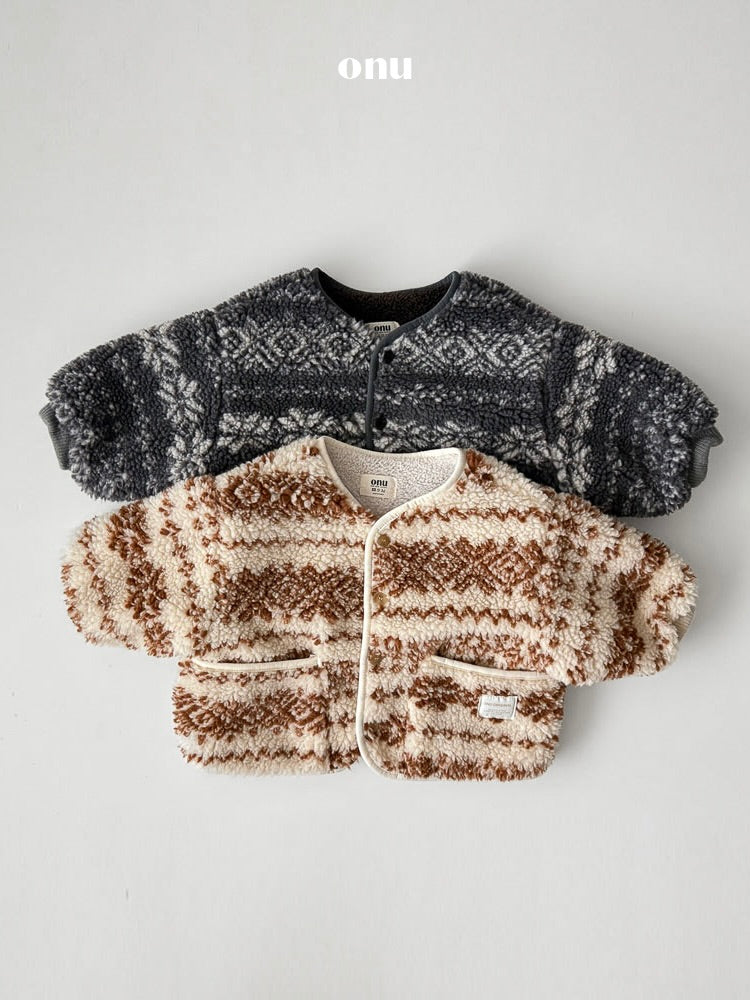 Nordic boa jumper